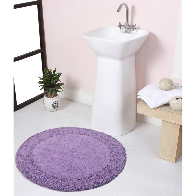 Tapis pour salle de bain 28 po, Mauve