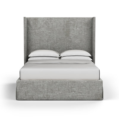 Kaiser Upholstered Wingback Bed