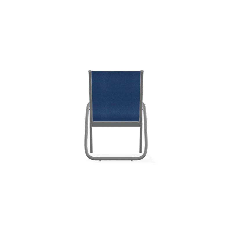 Fauteuil de patio Gardenella, Cobalt 35D Sunbrella®, Graphite texturé