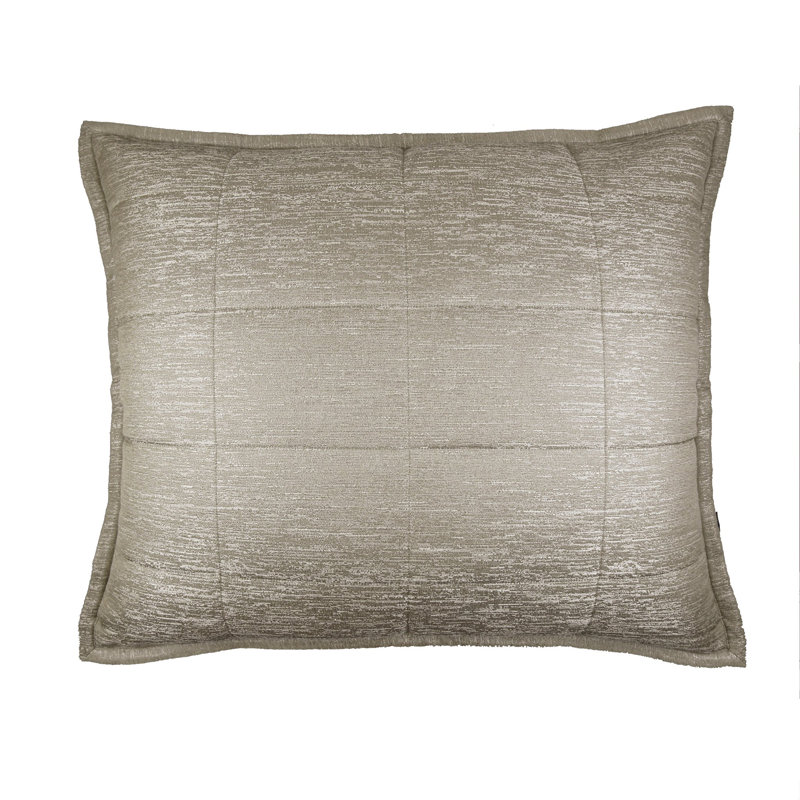 Stria Lumbar Pillow Cover & Insert, 25"H x 36"W, Bronze