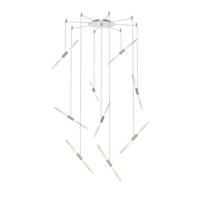 Ballet 9 - Light LED Chandelier