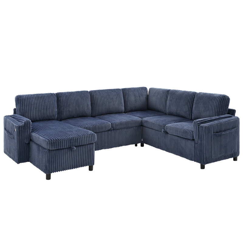 Divan-lit convertible, Bleu