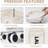 Laundry Basket With Wheels, 2-Pack Rolling Laundry Hamper With Removable Wash Bags, Collapsible Laundry Basket For Home, Dorm, Or Apartment-1513541723
