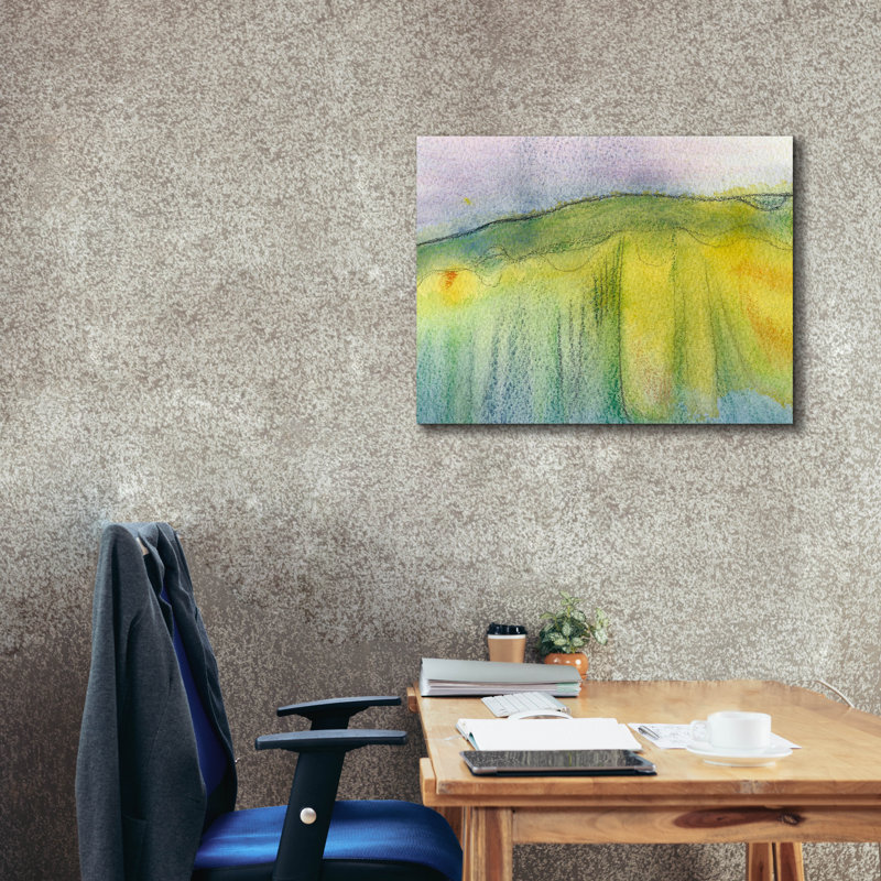  «The Autre Side 2» par Renee Kaelber, art mural sur toile, 34 po x 26 po, H 26 po x l 34 po