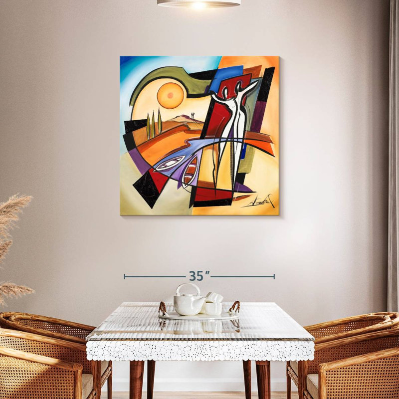 Tuscan Tableau, 36" H x 36" W