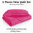 Microfiber Embossed Oversized Modern & Contemporary Bedspread Set With Shams-124114357-124114356