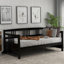 Lit de jour moderne en bois massif, design multifonctionnel