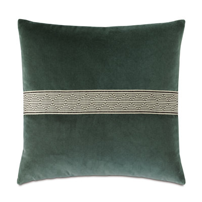 Echo Velvet Throw Pillow Cover & Insert