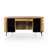 Cleary Oval Metal Base Executive Desk-70926284
