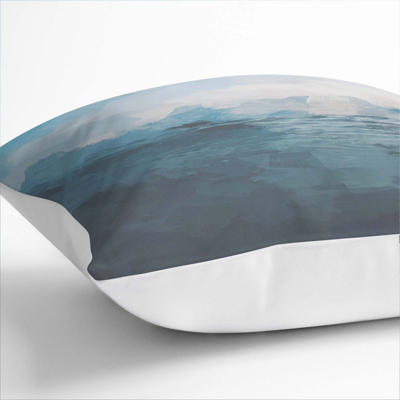 Square Throw Cushion, 55cm H x 55cm W x 20cm D, White