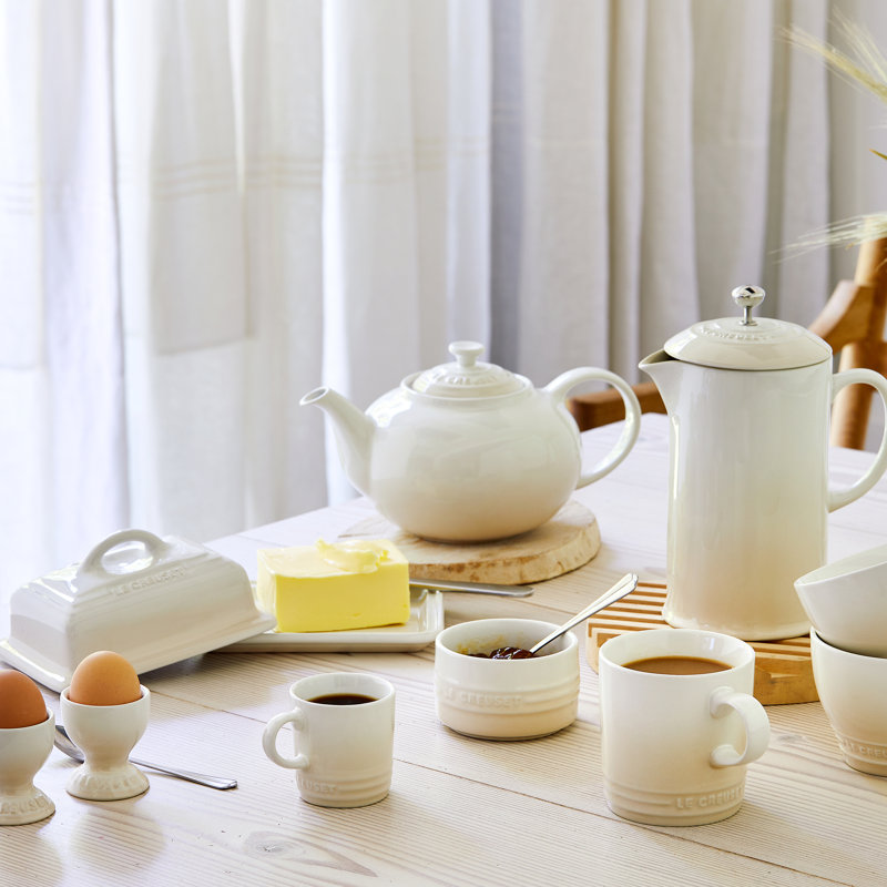 Le Creuset Stoneware Stackable Ramekins, Meringue