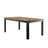 Biyron Oak Solid Wood Dining Table