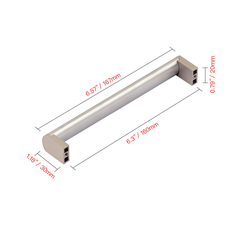 6 3/8" Center To Center Appliance Pull