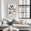 «Black and White Botanicals V», reproduction sur toile dans un cadre-34930011-34929989