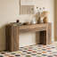 Table basse rustique, console robuste