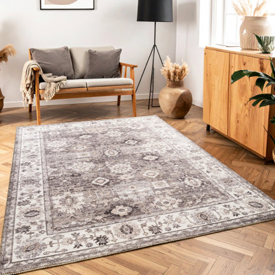 5 pi 3 po Tapis multicolore X 7 po X 7 po