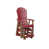 Scarlet Red Top/Antique Mahogany Base sélectionné