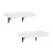Furinno Tanna Wall Mounted Floating Display Shelves, White Texture, Set of 2-1467189403