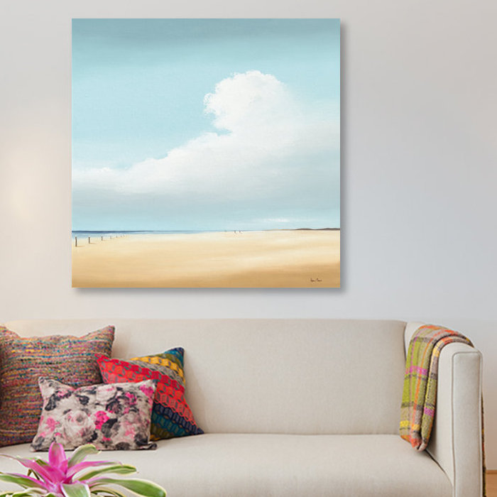 «Walking I», reproduction sur toile, H 18 po x l 18 po x P 1,5 po, Pas de tapis, Toile tendue