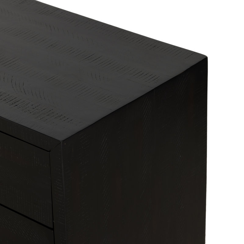 Suki 3 - Drawer Solid Wood Nightstand