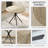 Chetopa 4 - Person Four Leg Dining Set