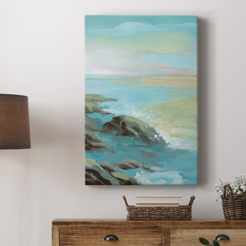 Rocky Shore - Cavas enveloppés de galerie, H 18 po x l 12 po