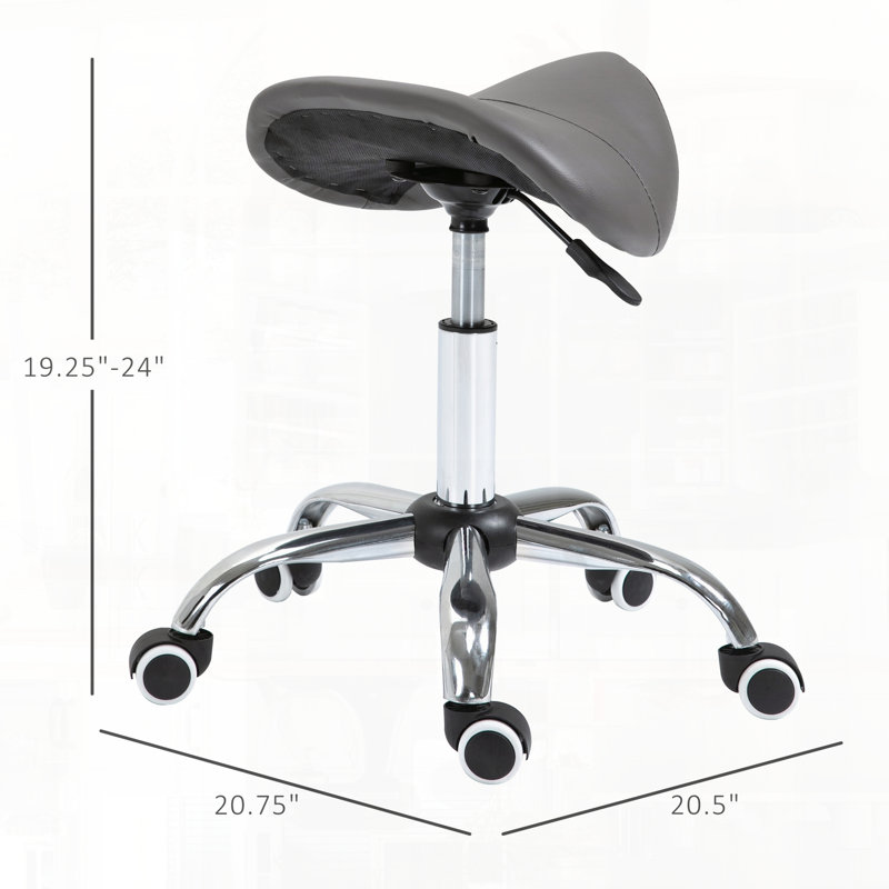 Fauteuil ergonomique pivotant à hauteur réglable