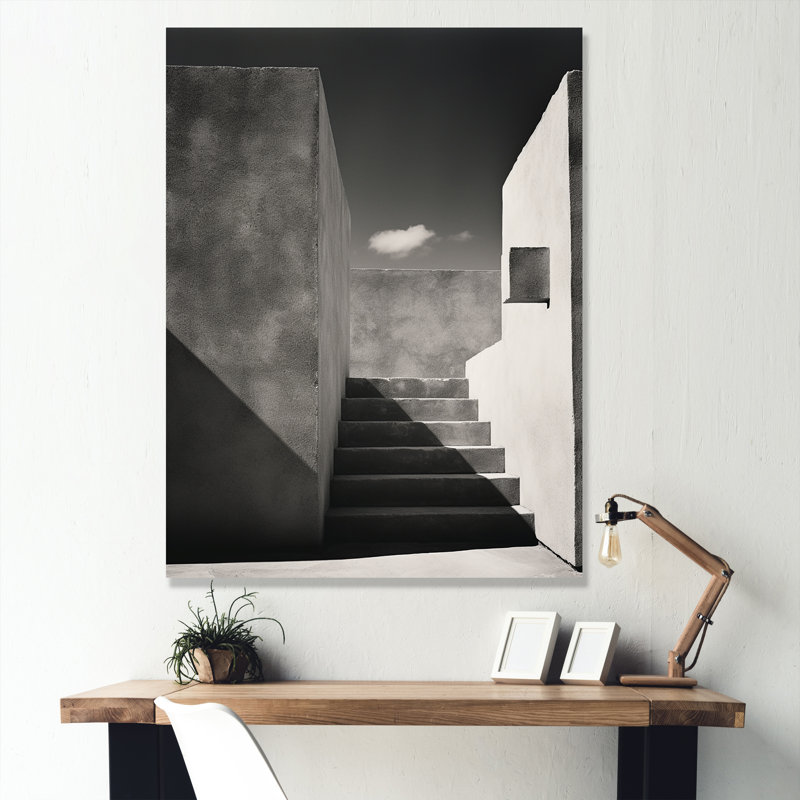«Pure Serenity Minimalisme Scenery» sur toile imprimée, Toile tendue, H 40 po x l 30 po
