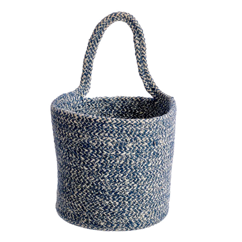 Panier en jute Berkey, rouille, H 6,3 po x l 6,3 po x P 7 po