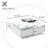 Modern Square Wood Coffee Table With Movable Top-1109664233