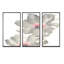 «Shabby Gray Blush Cosmo I», ensemble d'art mural encadré sur toile Shabby Elegance-1320438353-1320438359