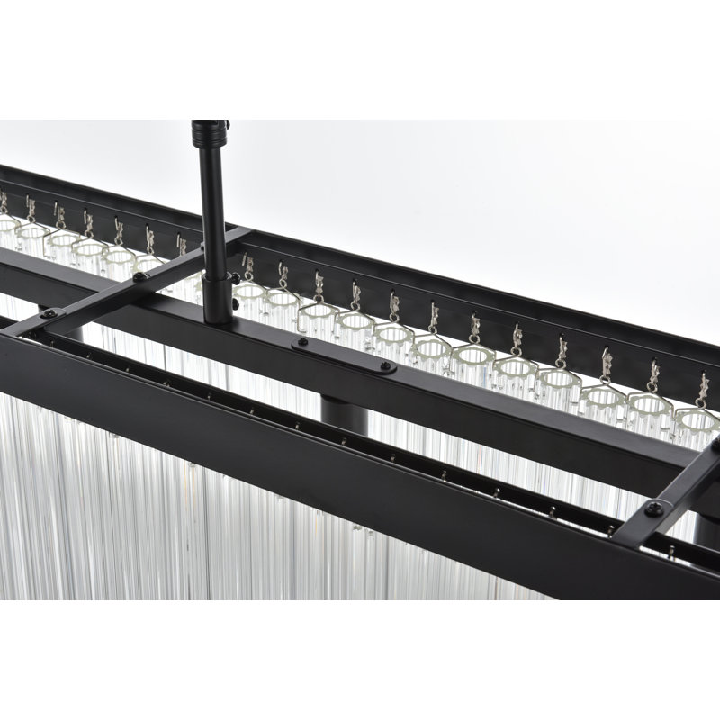 Lustre Lu 49 pouces, Noir, noir, noir, noir