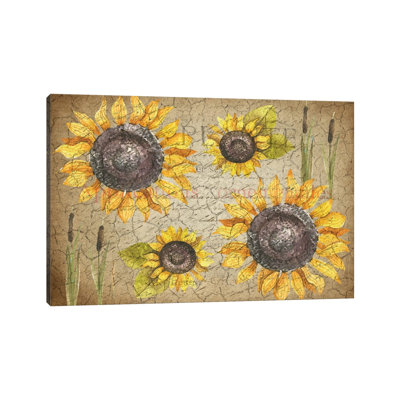 Sunflower Day by Kimberly Allen - Wrapped Canvas Painting