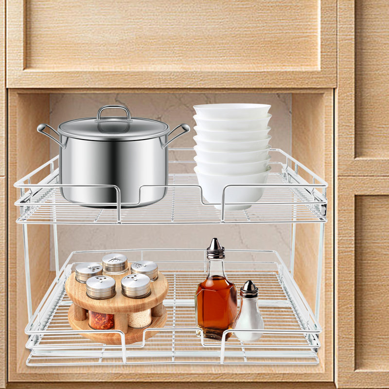 Tiroir coulissant pour garde-manger Ragav, H 15,46 po x l 22,5 po x P 21,5 po