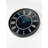 Elegant Decorative Wall Clock, Black, 13.8 in Diameter | Real Glass Cover, 1.8 in Thick | 100% Durable Plastic Construction | Perfect for Living Room, Office, or Bedroom Decor | Stylish & Functional Timepiece-128766139-105528323