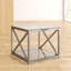Almaguer Glass Top End Table-27809682