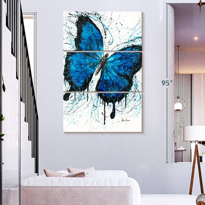 Brampt Beach Butterfly, 74" H x 48" W