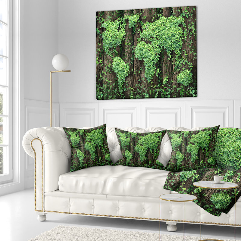 Global Developpement - Coussin imprimé abstrait