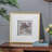 23.6x23.6" Remi Agate Shadow Box Wall Art