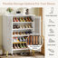 24 Pair Shoe Storage Cabinet