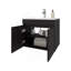 Coiffeuse Wengue avec 2 portes-77331186