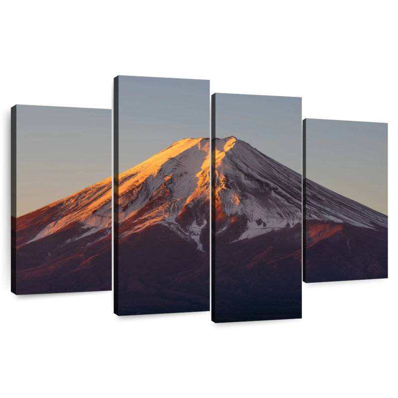 Alvord Mt Fuji Sunrise, H 18 po x l 30 po