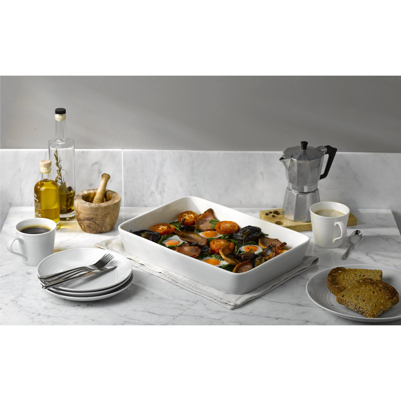 GR Maze 12 Piece Stoneware Dinnerware Set - Service for 4