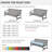Outdoor 3.5'' Bench Seat Cushion, Available In 5 Sizes-783899177-783899196