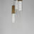 3 - Light Gold LED Cluster Pendant