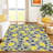 Machine Washable Indoor/Outdoor Chantille ACN2354 Fruits Rug-1827473381