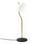 Lampe de table moderne en métal, finition noire, 7,1 x 7,1 x 24,0 pouces | Plaque de base de 7,1 po x 0,8 po | Câble de 78,7 pouces avec interrupteur marche / arrêt | Douille E14, 40 W maximum (ampoule non incluse) | Éclairage élégant et fonctionnel pour la maison et le bureau-2136474888
