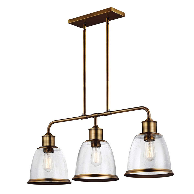 Jonesboro 3 - Light Pendant, Aged Brass
