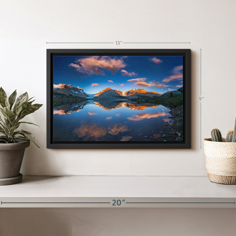 «Scenic Jasper National Park», reproduction sur toile, H 9 po x l 13 po