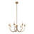 Ember 26-in Brushed Gold Chandelier-1167039124